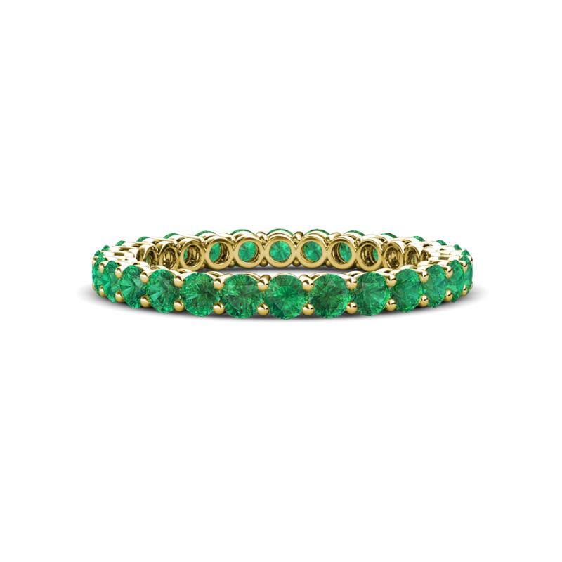 Tiffany 2.40 mm Emerald Eternity Band 