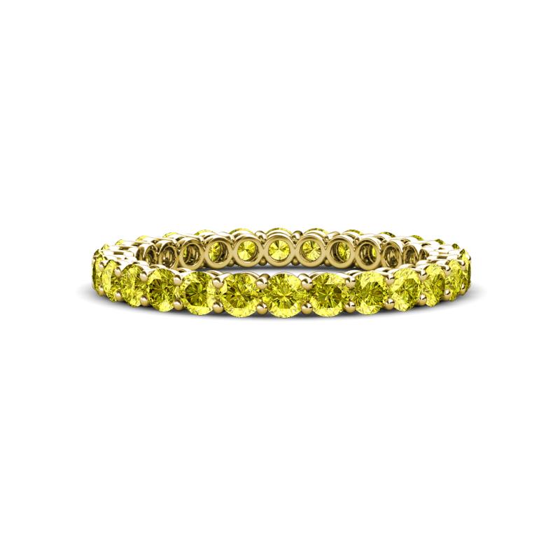 Tiffany 2.40 mm Yellow Diamond Eternity Band 