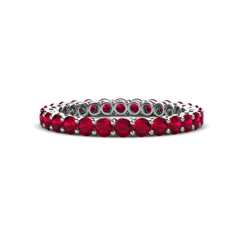 Tiffany 2.40 mm Ruby Eternity Band 