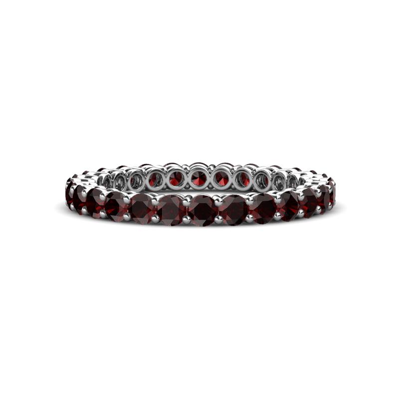 Tiffany 2.40 mm Red Garnet Eternity Band 