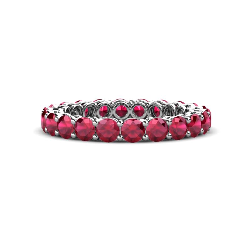 Tiffany 3.00 mm Ruby Eternity Band 