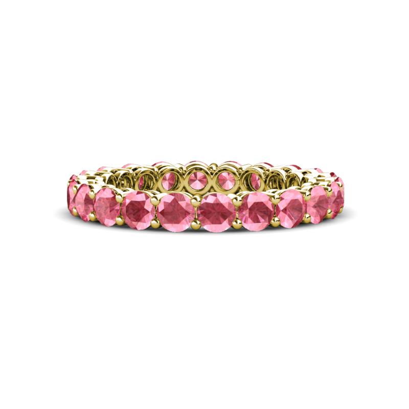 Tiffany 3.00 mm Pink Tourmaline Eternity Band 