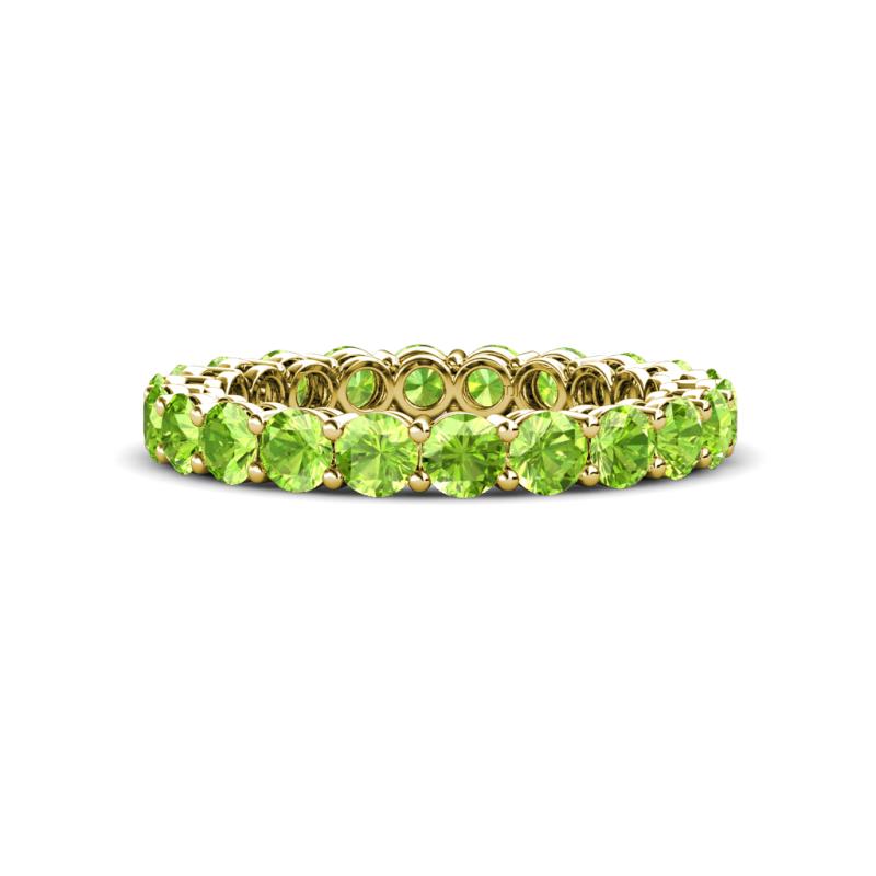 Tiffany 3.00 mm Peridot Eternity Band 