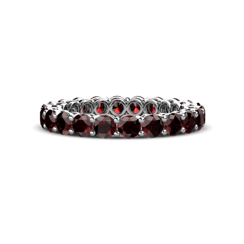 Tiffany 3.00 mm Red Garnet Eternity Band 