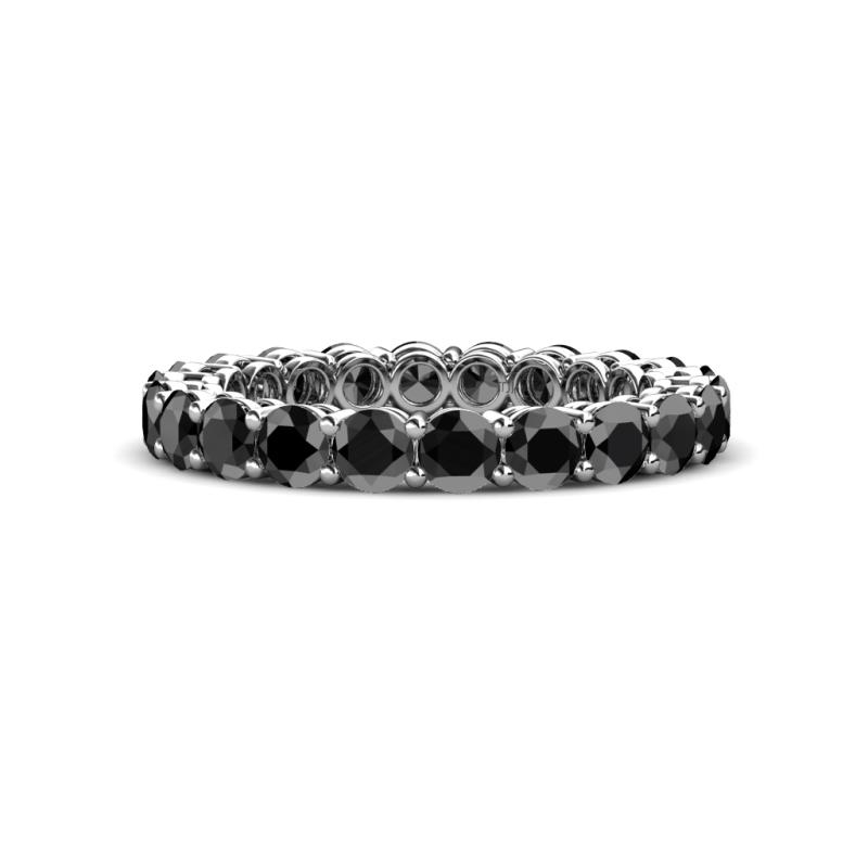 Tiffany 3.00 mm Black Diamond Eternity Band 