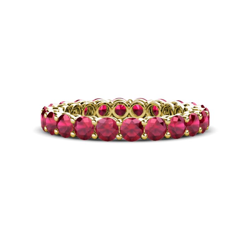 Tiffany 3.00 mm Ruby Eternity Band 
