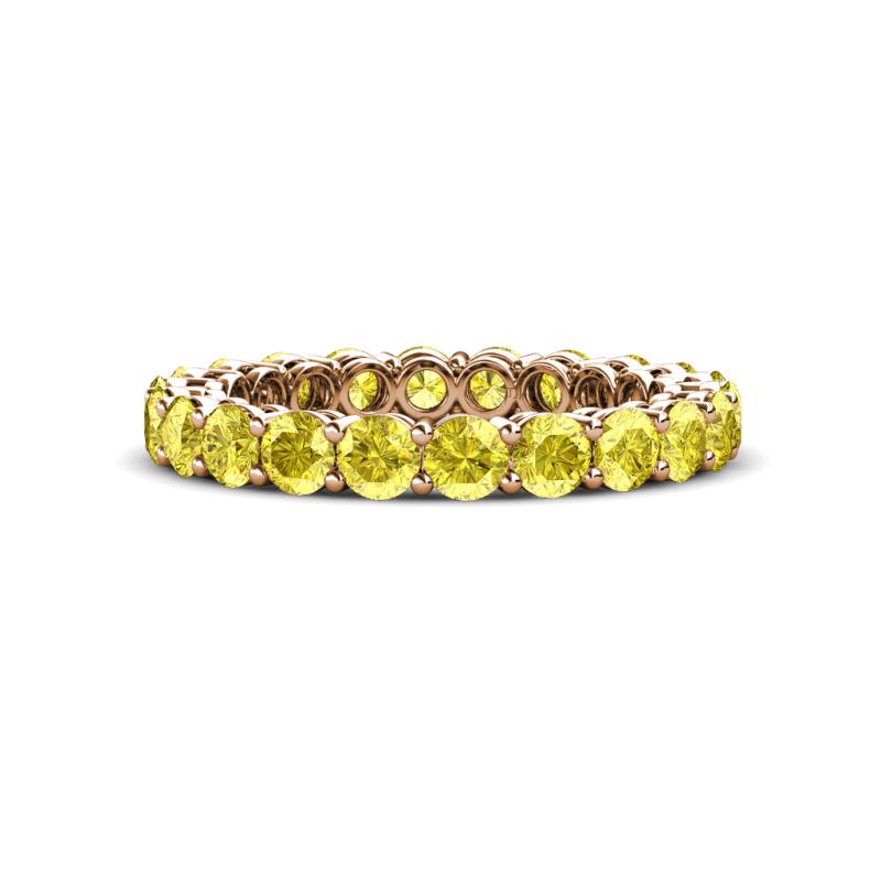 Tiffany 3.00 mm Yellow Sapphire Eternity Band 