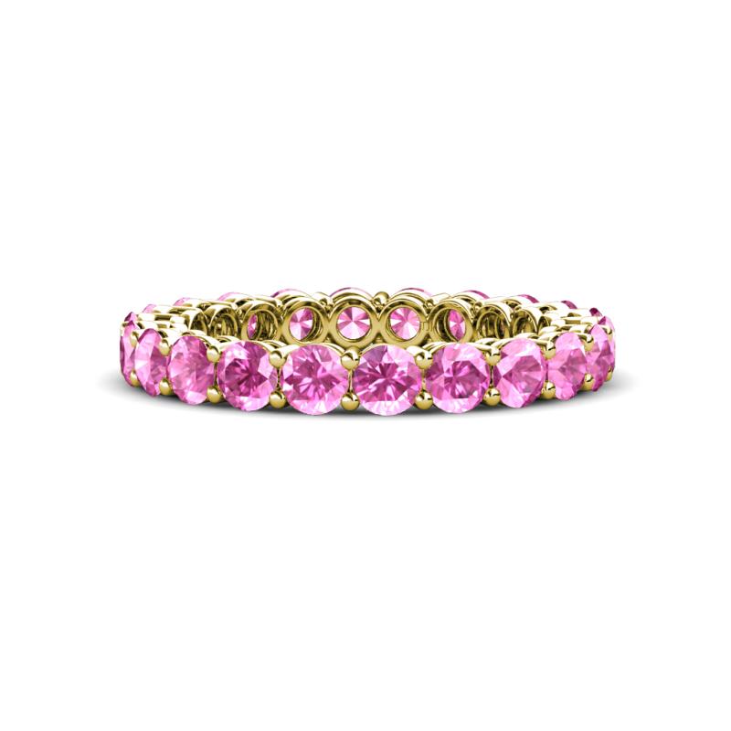 Tiffany 3.00 mm Pink Sapphire Eternity Band 
