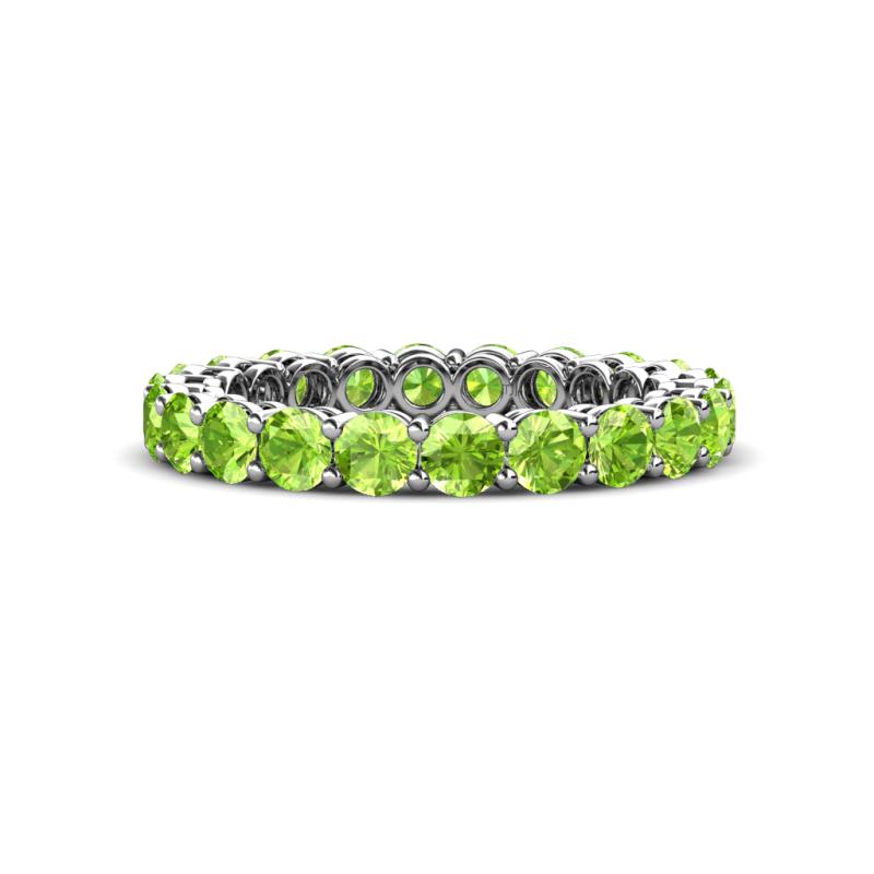Tiffany 3.00 mm Peridot Eternity Band 