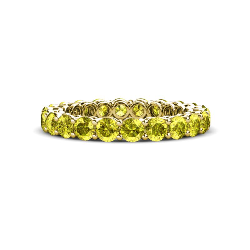 Tiffany 3.00 mm Yellow Diamond Eternity Band 
