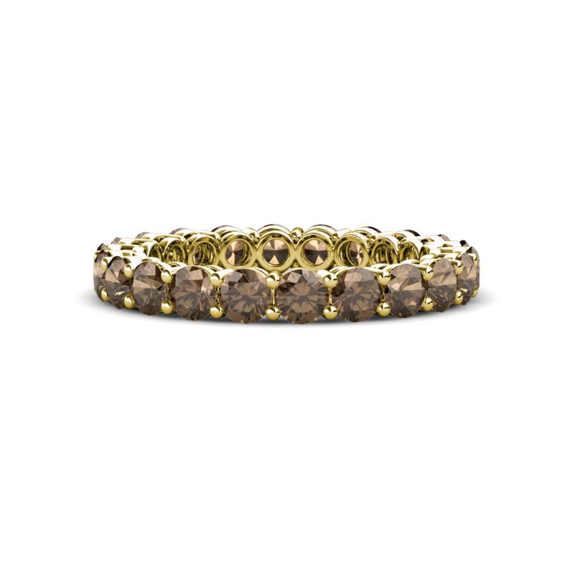 Tiffany 3.00 mm Smoky Quartz Eternity Band 