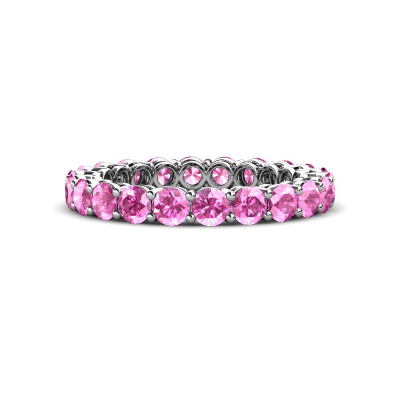 Tiffany 3.00 mm Pink Sapphire Eternity Band 