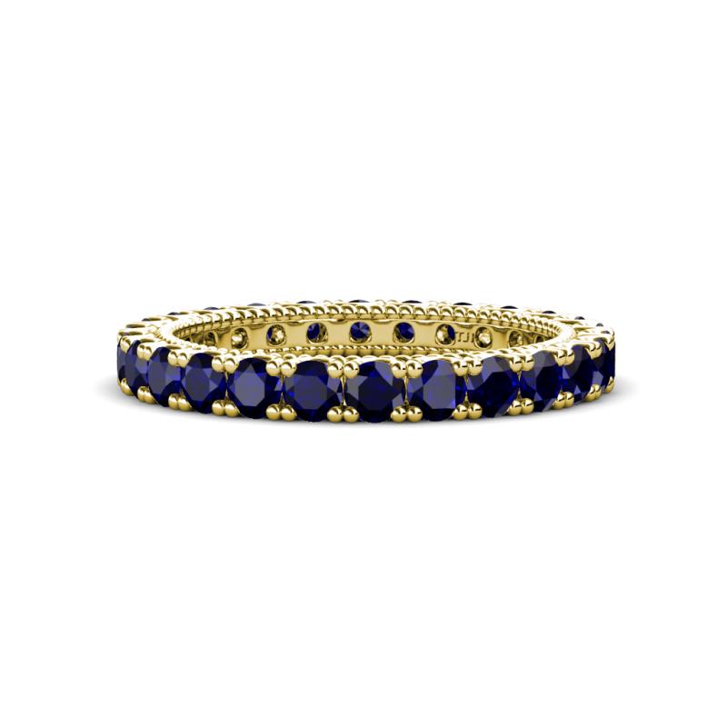 Ellen 2.70 mm Blue Sapphire Eternity Band 