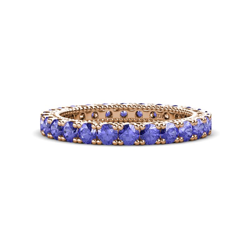 Ellen 2.70 mm Tanzanite Eternity Band 