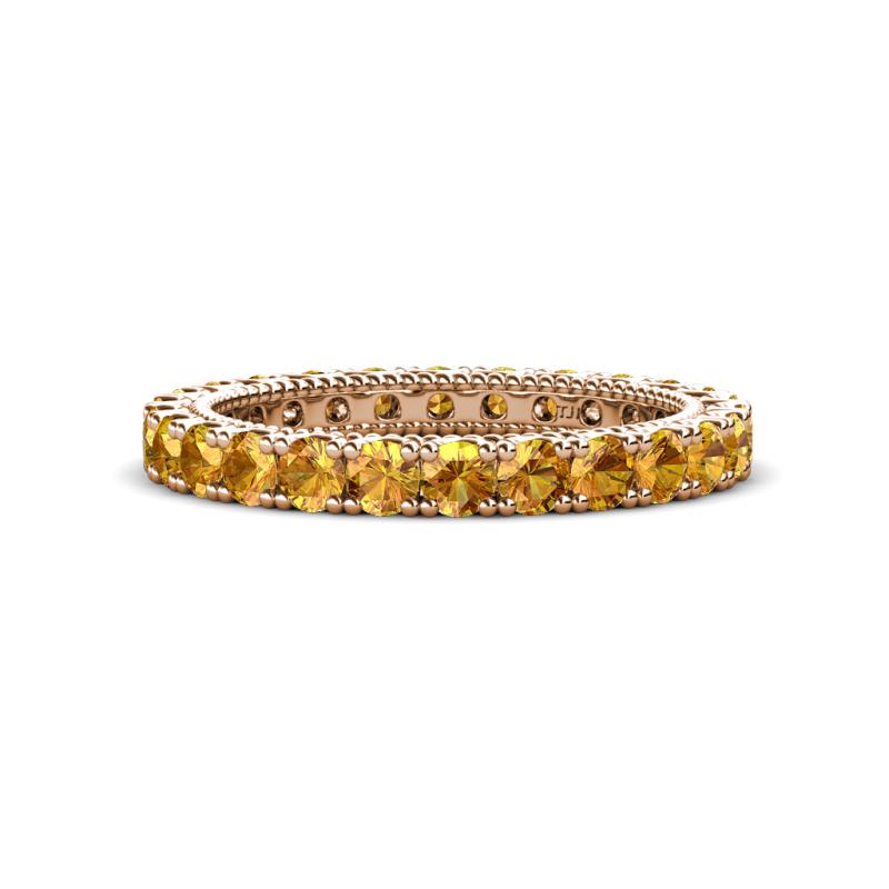 Ellen 2.70 mm Citrine Eternity Band 