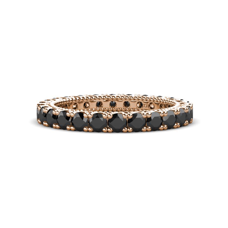 Ellen 2.70 mm Black Diamond Eternity Band 