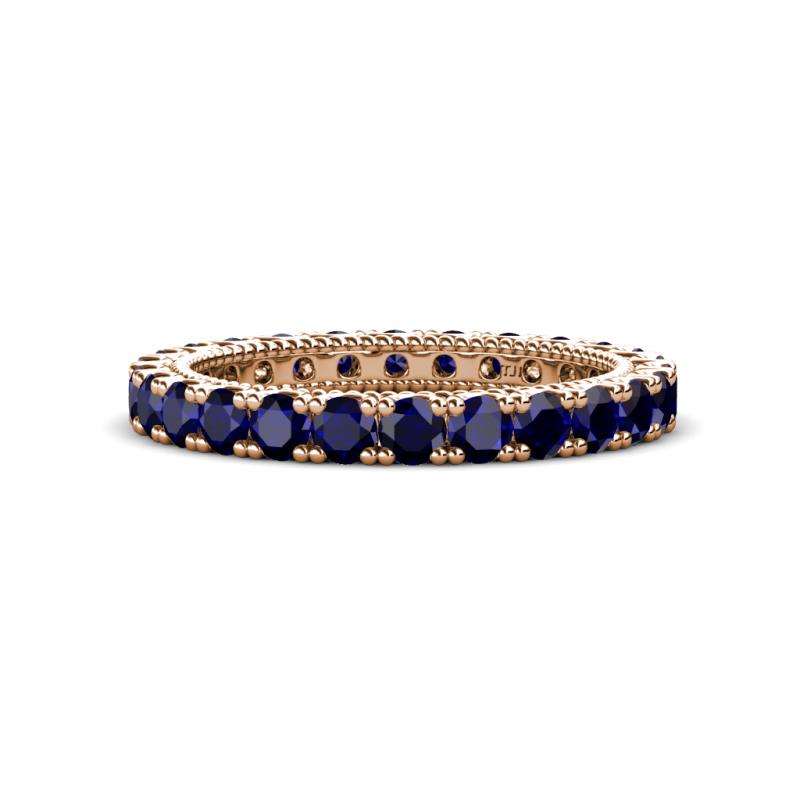 Ellen 2.70 mm Blue Sapphire Eternity Band 