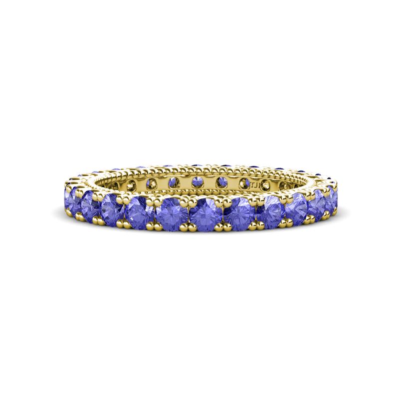 Ellen 2.70 mm Tanzanite Eternity Band 