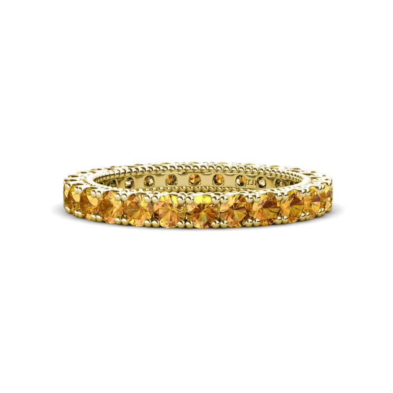 Ellen 2.70 mm Citrine Eternity Band 