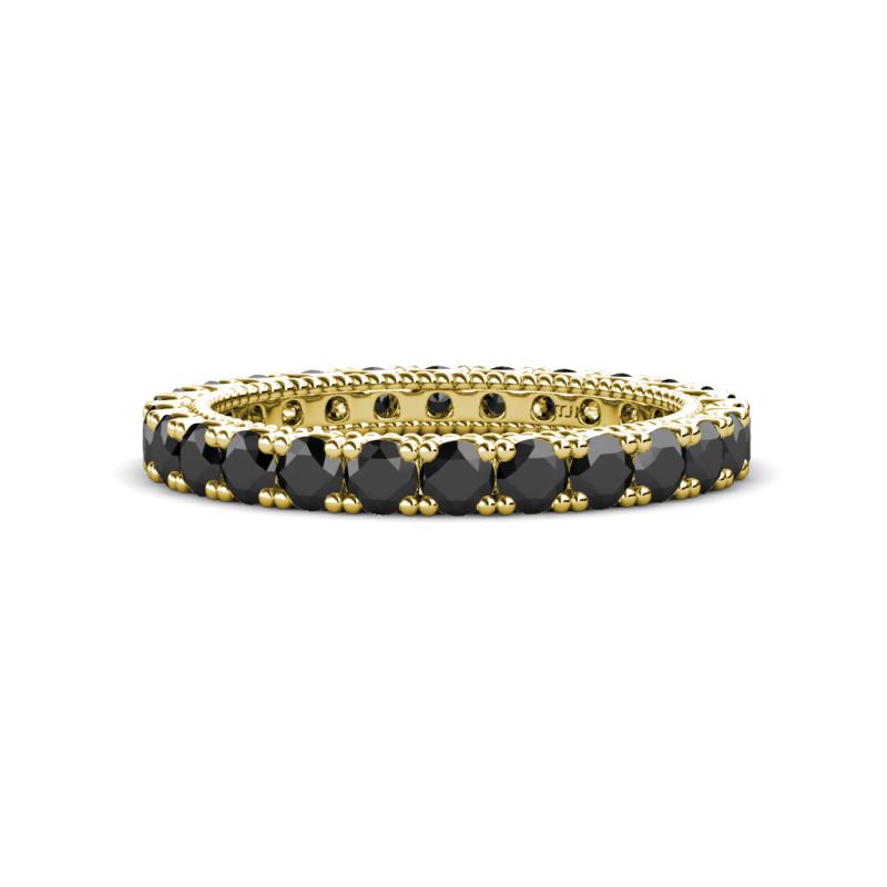 Ellen 2.70 mm Black Diamond Eternity Band 