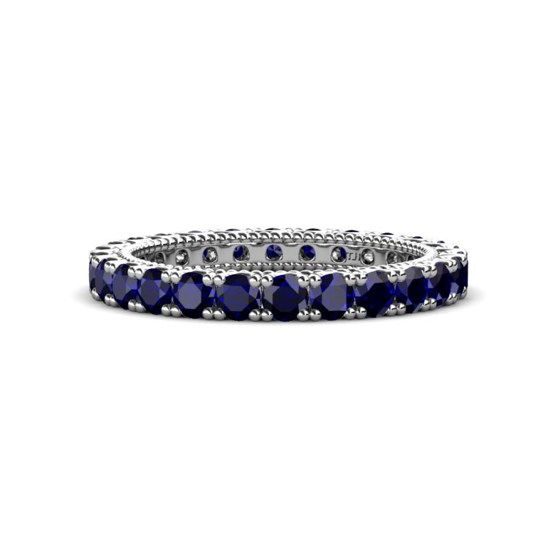 Ellen 2.70 mm Blue Sapphire Eternity Band 
