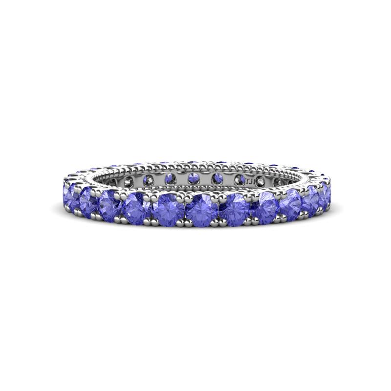 Ellen 2.70 mm Tanzanite Eternity Band 