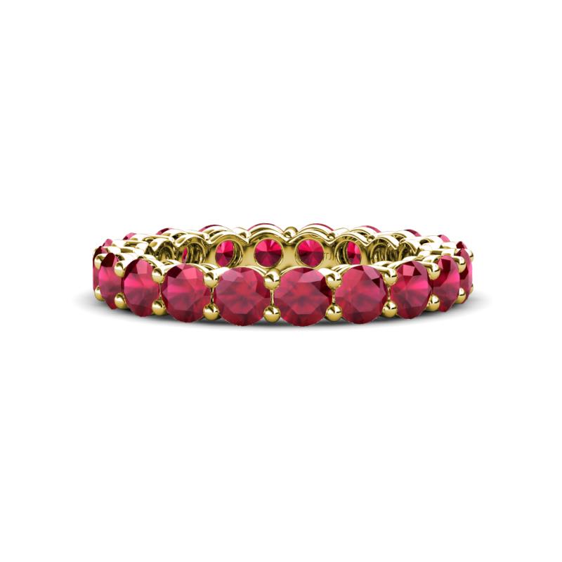 Tiffany 3.40 mm Ruby Eternity Band 