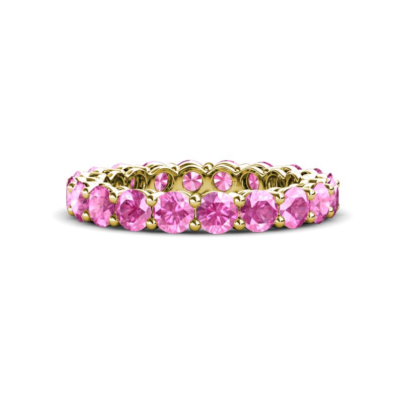 Tiffany 3.40 mm Pink Sapphire Eternity Band 