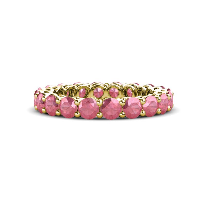 Tiffany 3.40 mm Pink Tourmaline Eternity Band 