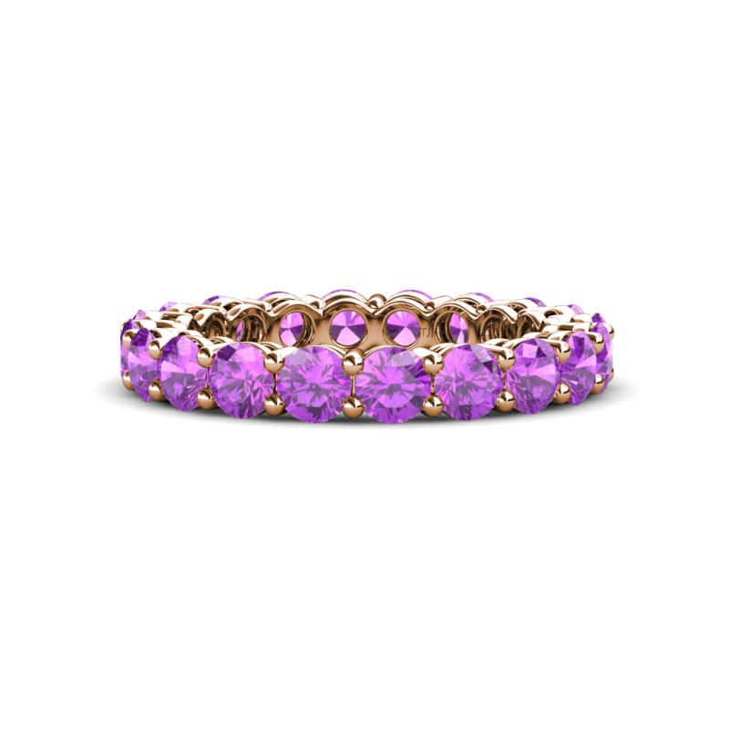 Tiffany 3.40 mm Amethyst Eternity Band 
