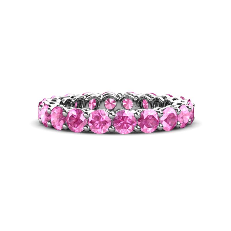 Tiffany 3.40 mm Pink Sapphire Eternity Band 