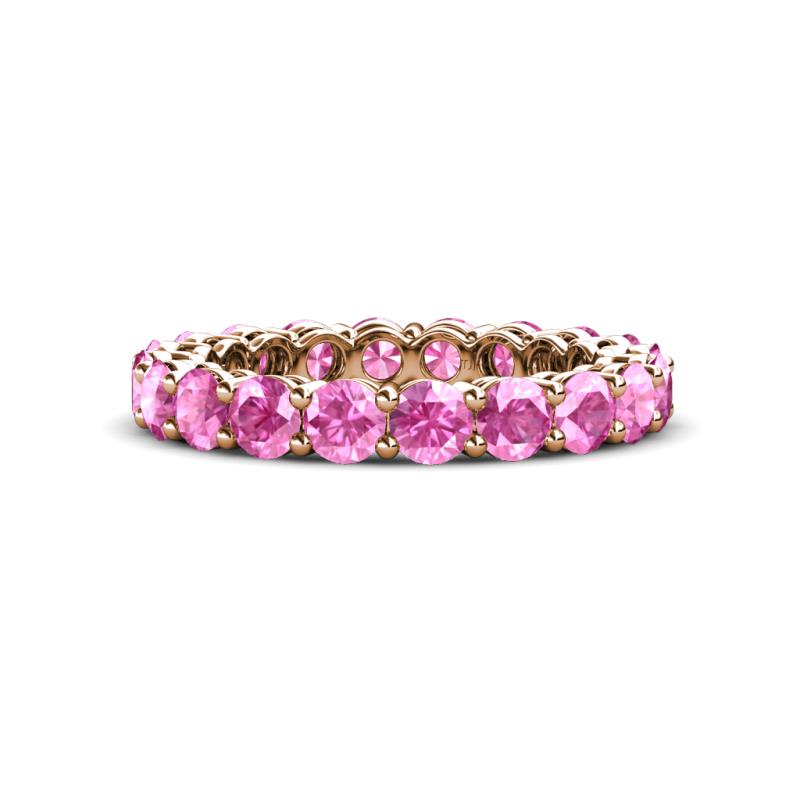 Tiffany 3.40 mm Pink Sapphire Eternity Band 