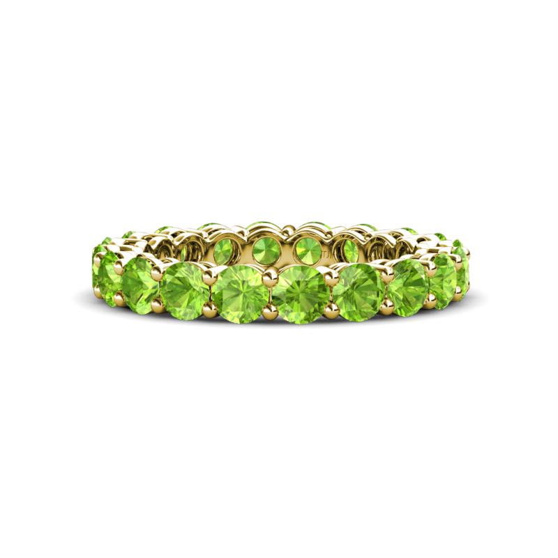 Tiffany 3.40 mm Peridot Eternity Band 