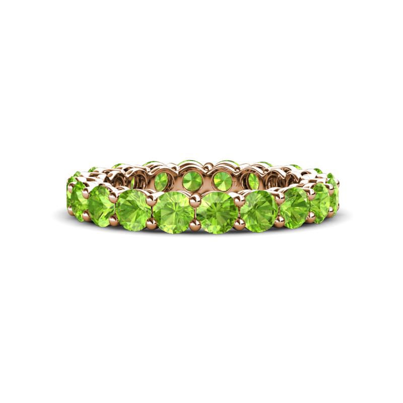 Tiffany 3.40 mm Peridot Eternity Band 
