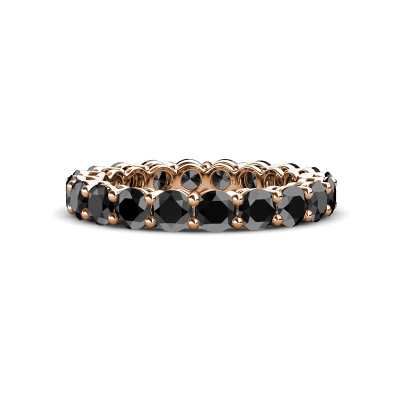 Tiffany 3.40 mm Black Diamond Eternity Band 