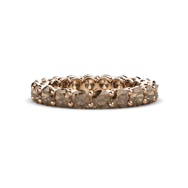 Tiffany 3.40 mm Smoky Quartz Eternity Band 