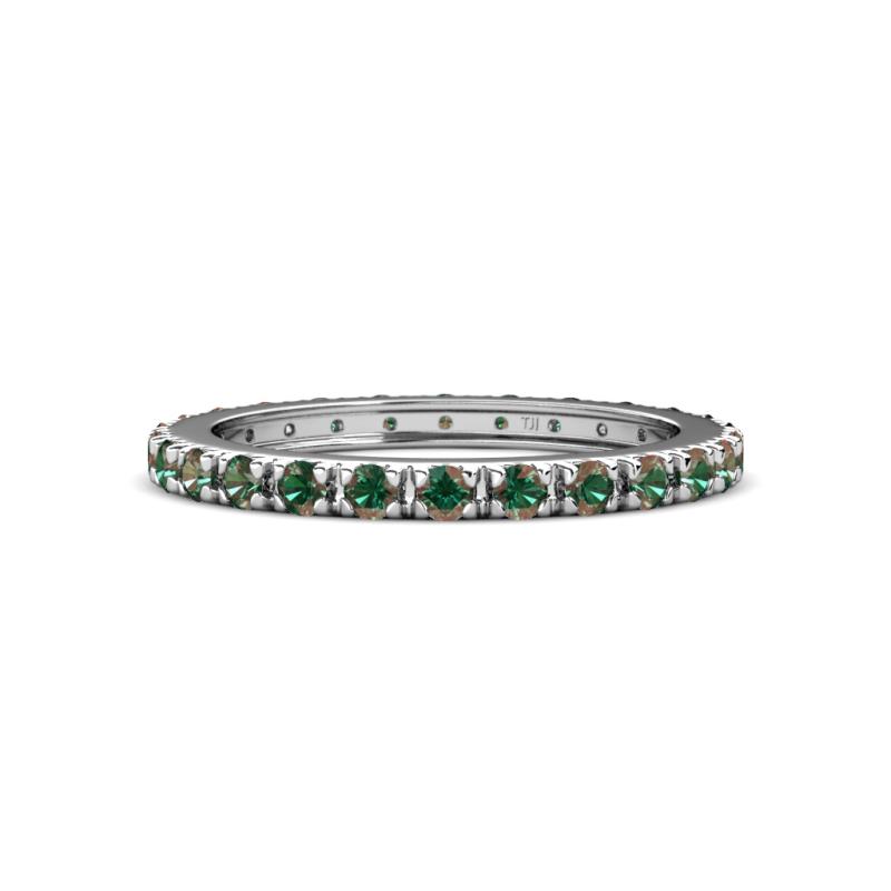 Gracie 2.30 mm Round Lab Created Alexandrite Eternity Band 