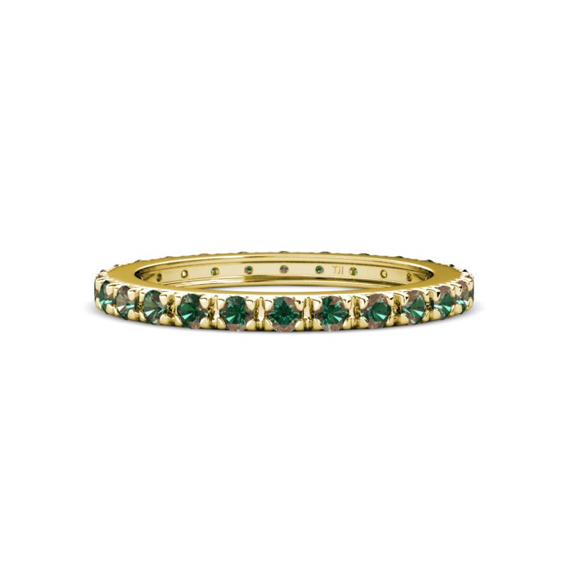 Gracie 2.30 mm Round Lab Created Alexandrite Eternity Band 