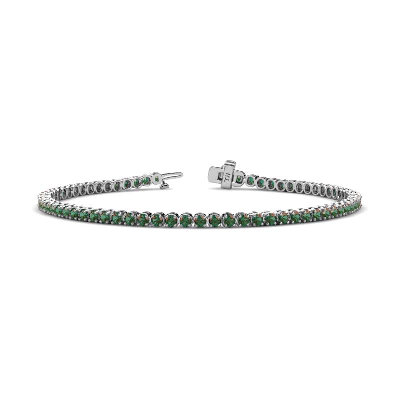 Izarra 2.30 mm Lab Created Alexandrite Eternity Tennis Bracelet 