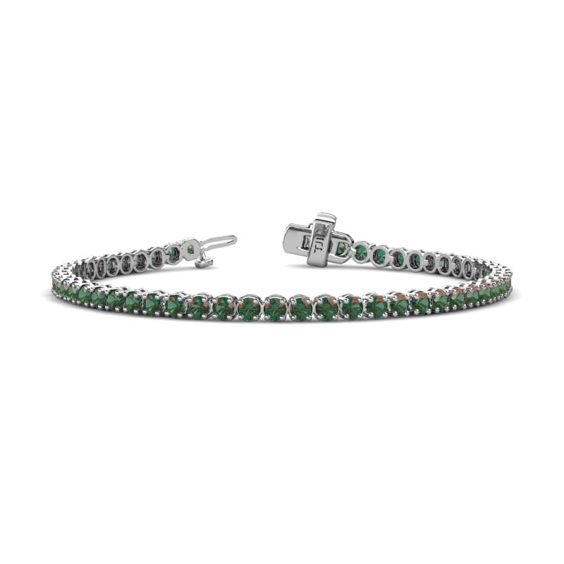Izarra 3.10 mm Lab Created Alexandrite Eternity Tennis Bracelet 
