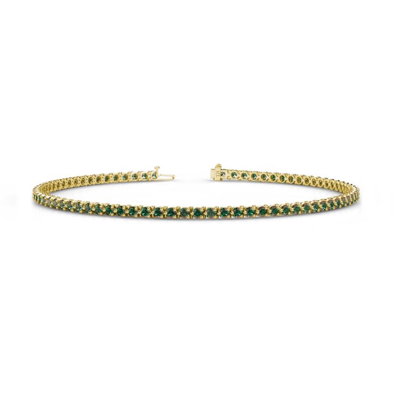Cliona 2.00 mm Lab Created Alexandrite Eternity Tennis Bracelet 