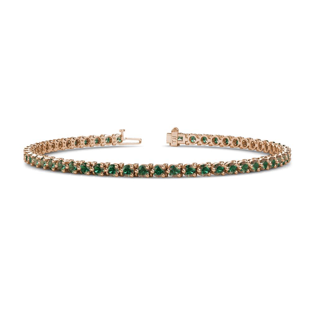 Cliona 2.70 mm Lab Created Alexandrite Eternity Tennis Bracelet 
