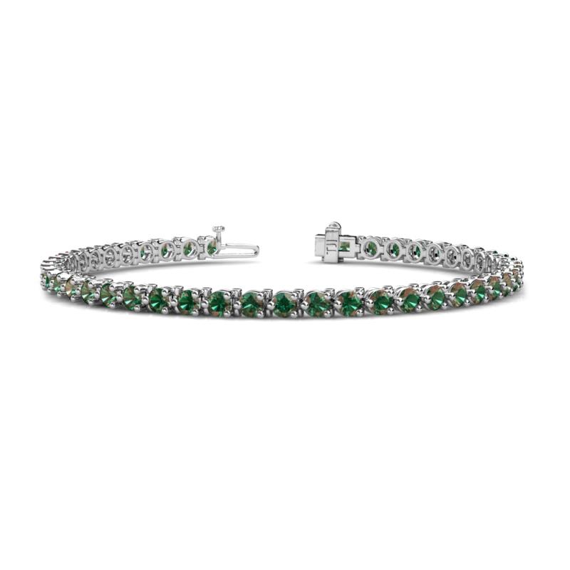 Cliona 3.30 mm Lab Created Alexandrite Eternity Tennis Bracelet 