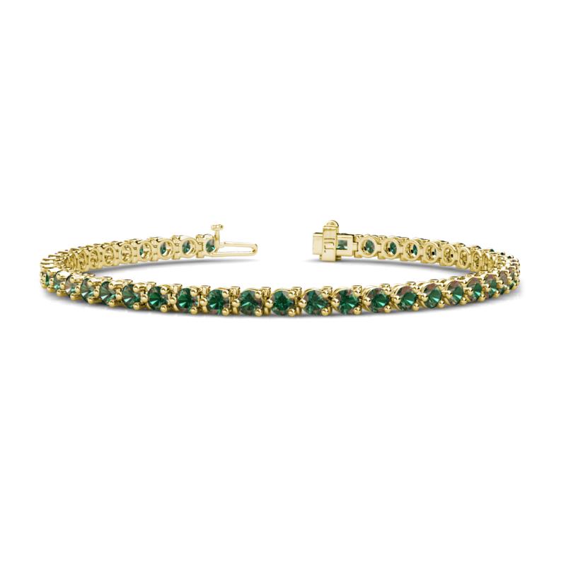 Cliona 3.30 mm Lab Created Alexandrite Eternity Tennis Bracelet 