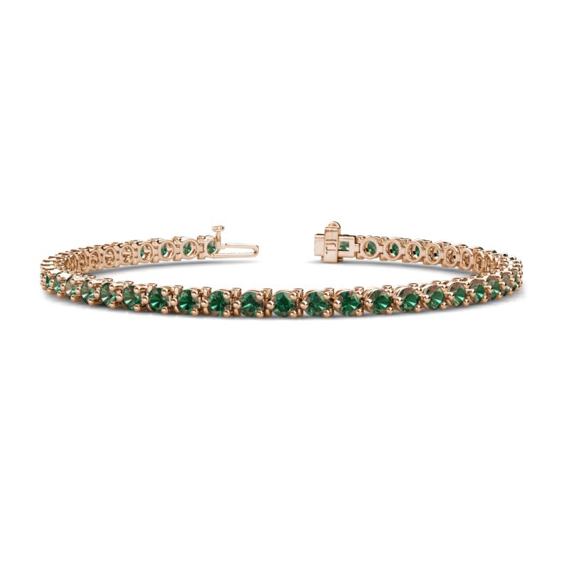 Cliona 3.30 mm Lab Created Alexandrite Eternity Tennis Bracelet 