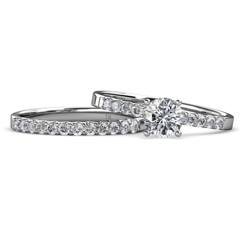 Sezen Diamond Bridal Set Ring 