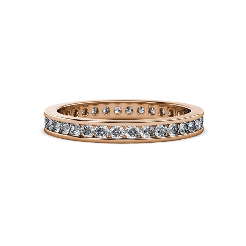 Celina 2.00 mm Round Lab Grown Diamond Eternity Band 