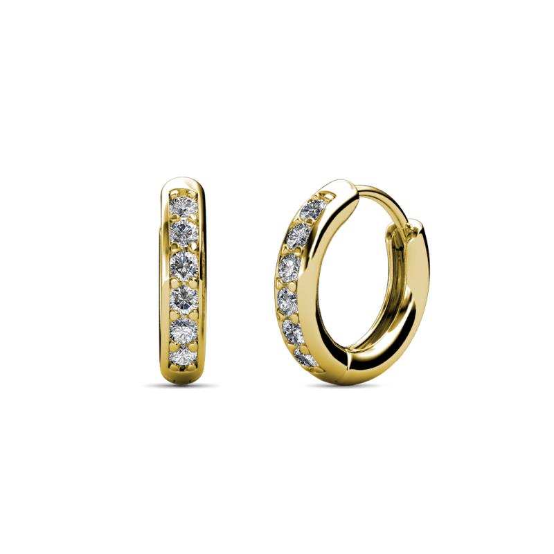 Cianna Petite Lab Grown Diamond Hoop Earrings 