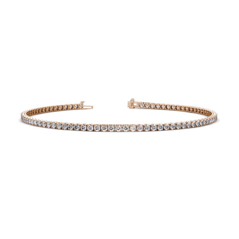 Leslie 2.00 ctw Lab Grown Diamond Eternity Tennis Bracelet 