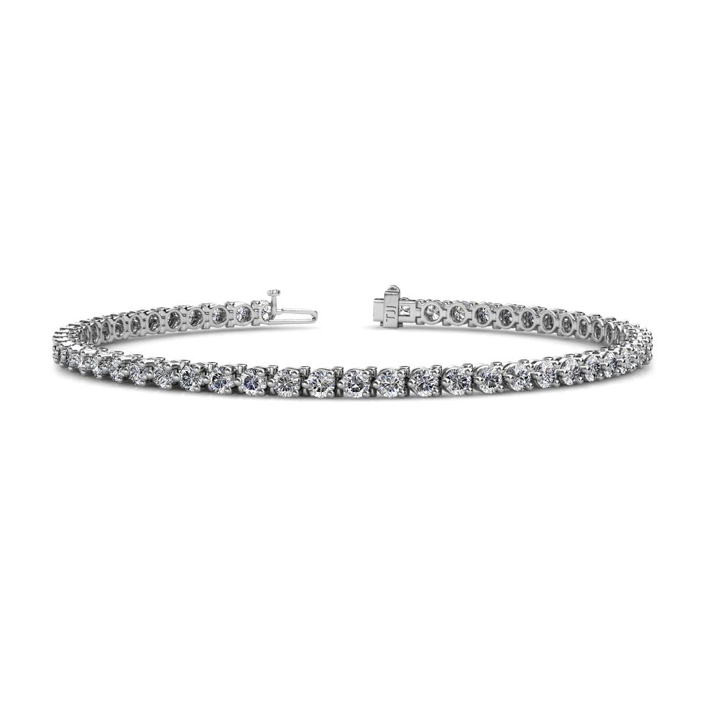 Cliona 3.00 mm Lab Grown Diamond Eternity Tennis Bracelet 